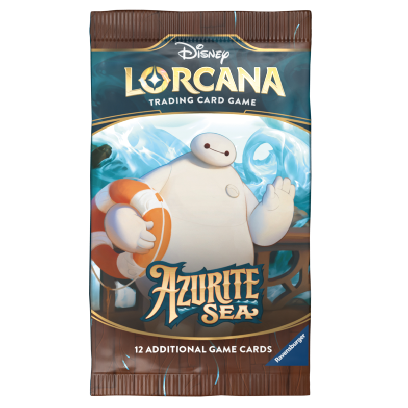 Disney Lorcana: Azurite Sea (Chapter 6) - Booster Pack (12 cards)