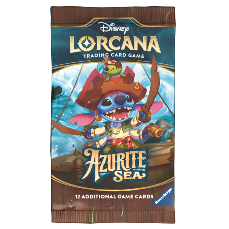 Disney Lorcana: Azurite Sea (Chapter 6) - Booster Pack (12 cards)