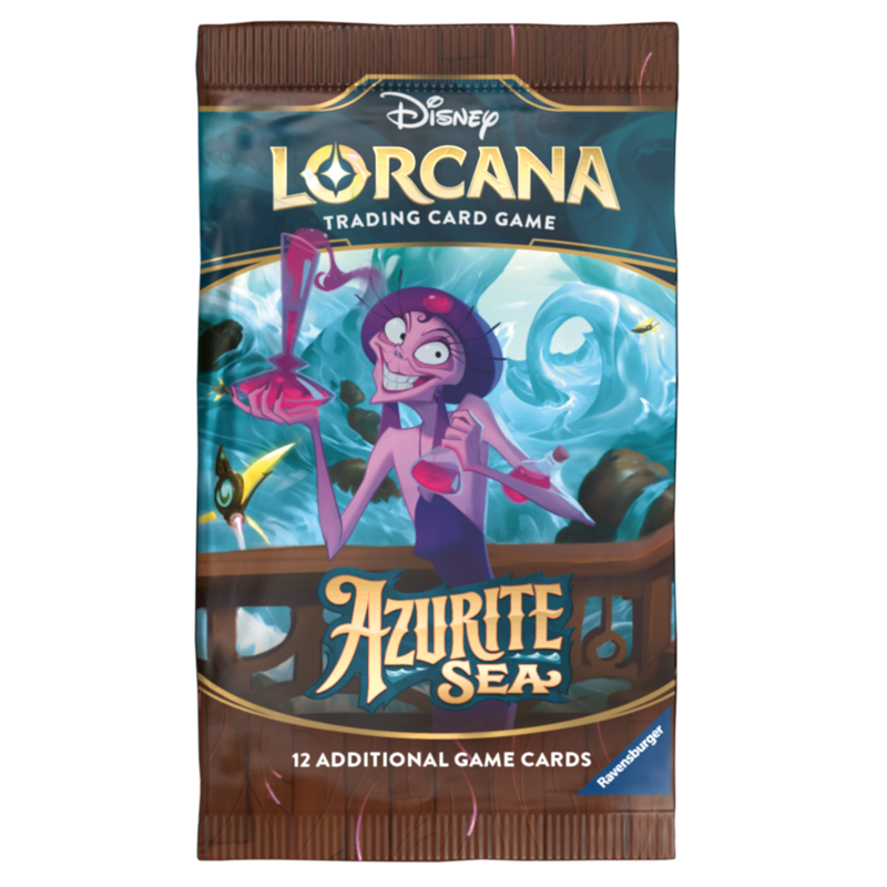Disney Lorcana: Azurite Sea (Chapter 6) - Booster Pack (12 cards)