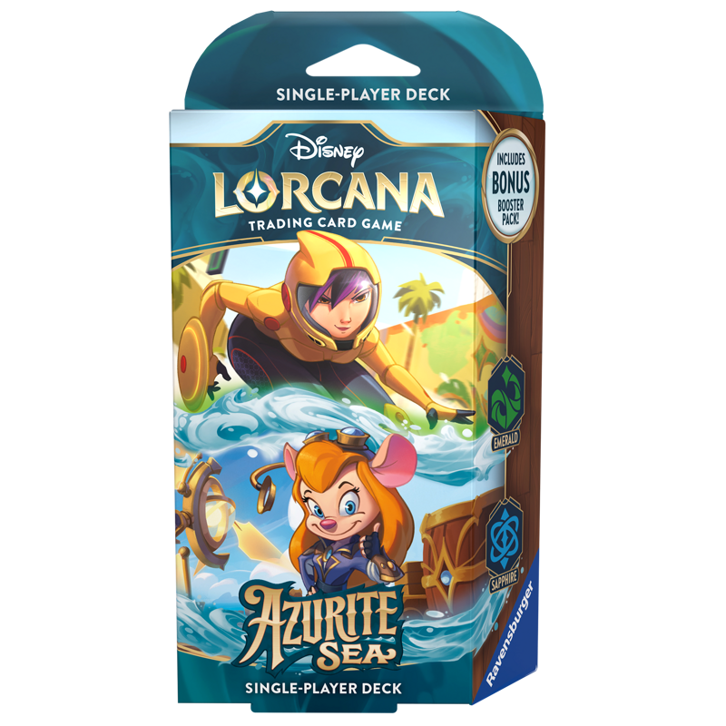 Disney Lorcana: Azurite Sea (Chapter 6) - Starter Decks (Tigger / Gadget)