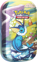 Prismatic Evolutions Mini Tin