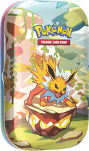 Prismatic Evolutions Mini Tin