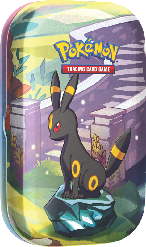 Prismatic Evolutions Mini Tin