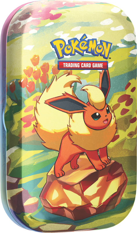 Prismatic Evolutions Mini Tin