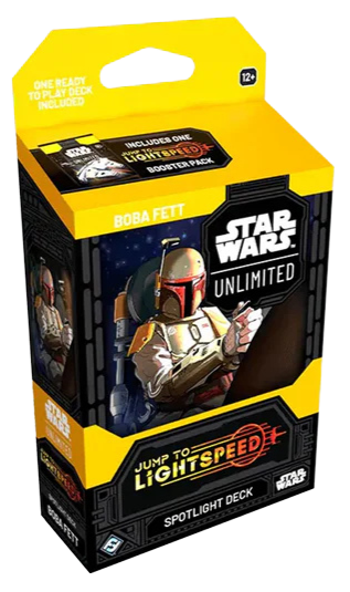 Star Wars Unlimited: - Jump to Lightspeed Spotlight Deck Boba Fett