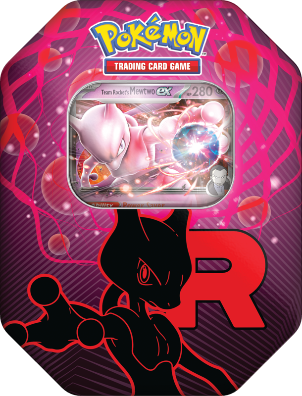 Pokemon TCG: Team Rocket Tins (Mewtwo / Nidoking / Persian)