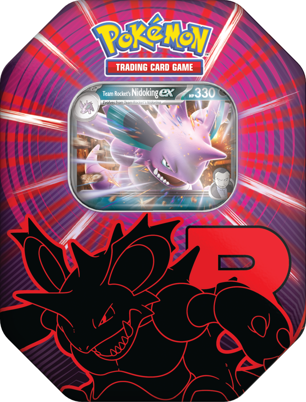 Pokemon TCG: Team Rocket Tins (Mewtwo / Nidoking / Persian)