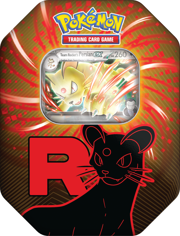 Pokemon TCG: Team Rocket Tins (Mewtwo / Nidoking / Persian)