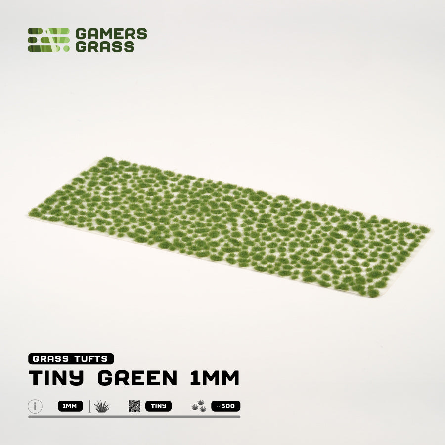 Tiny Tufts - Green 1mm