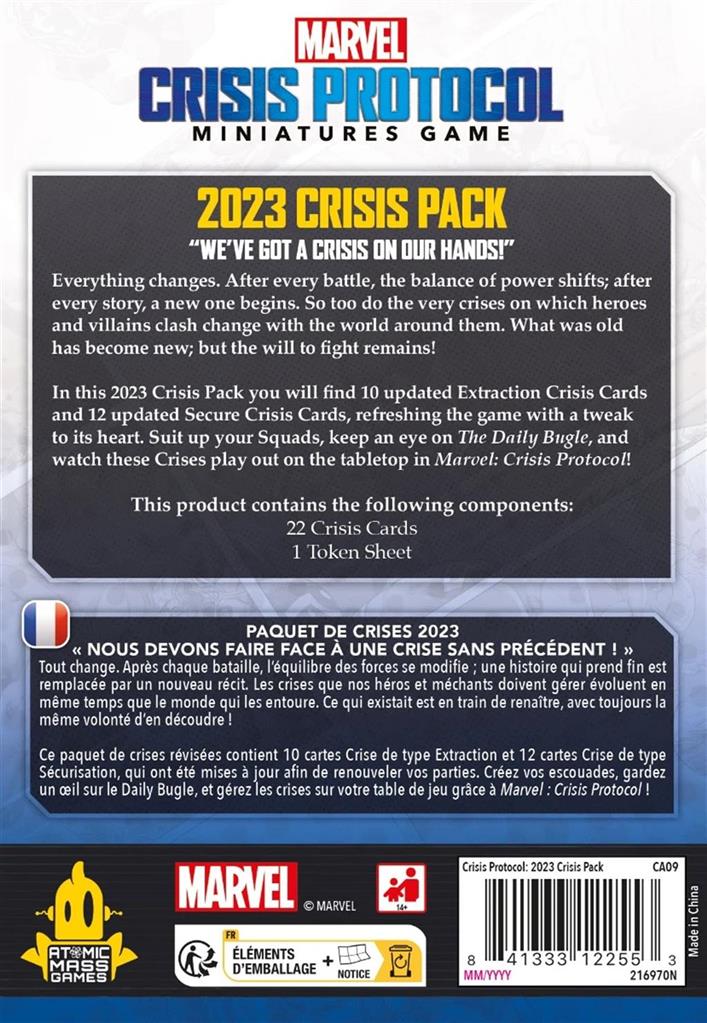 Marvel Crisis Protocol: Card Pack 2023