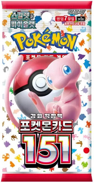 Pokemon TCG: Korean 151 Booster (sv2a) - Single Booster