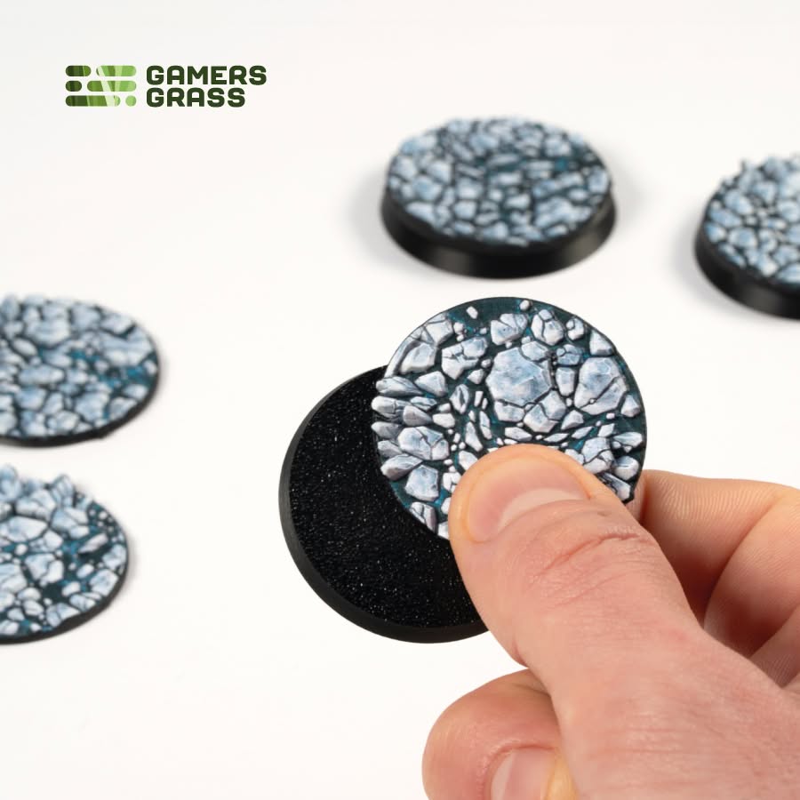 Battle Ready Toppers: Frost Lake - Round 40mm (x5)