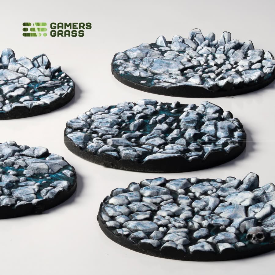 Battle Ready Toppers: Frost Lake - Round 40mm (x5)