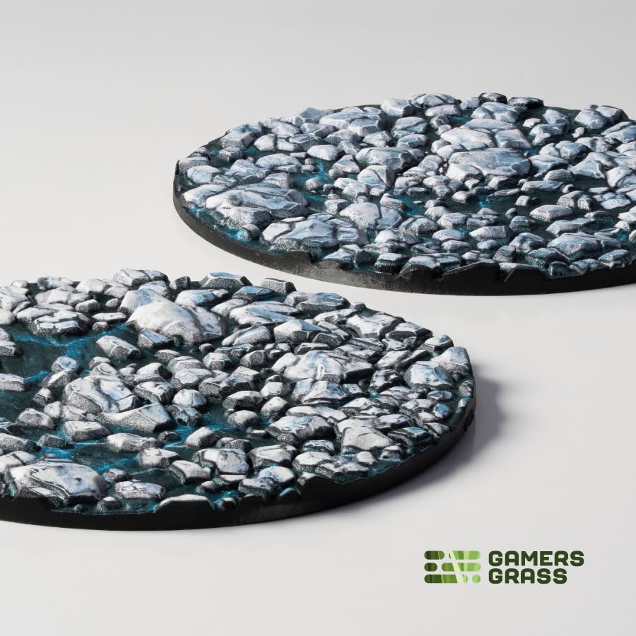 Battle Ready Toppers: Frost Lake - Round 60mm (x2)