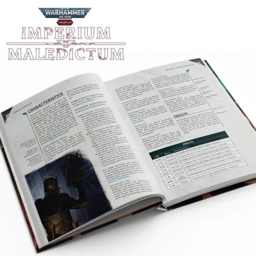 Warhammer 40,000 Roleplay: Imperium Maledictum Core Rulebook