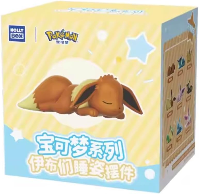 Pokemon TCG: Chinese Pokemon Eeveelution Sleeping Series Figure - Single Blind Box