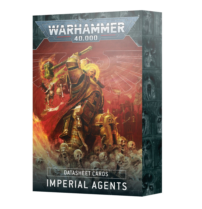 games workshop datasheet cards imperial agents