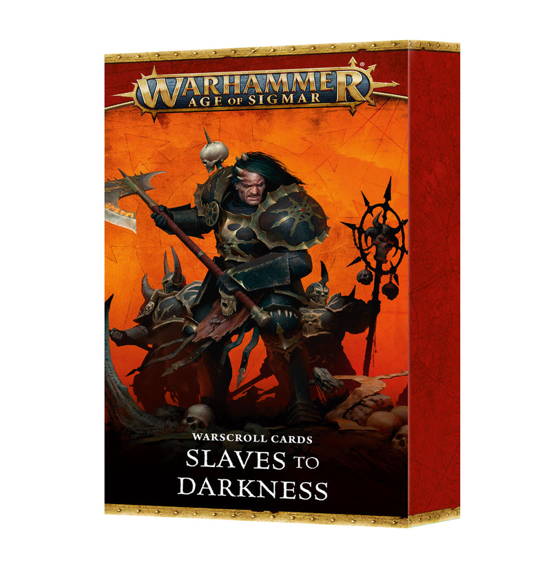 games workshop warscroll card slaves to darkness