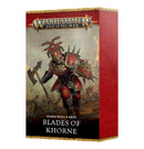 games workshop warscroll cards blades of khorne
