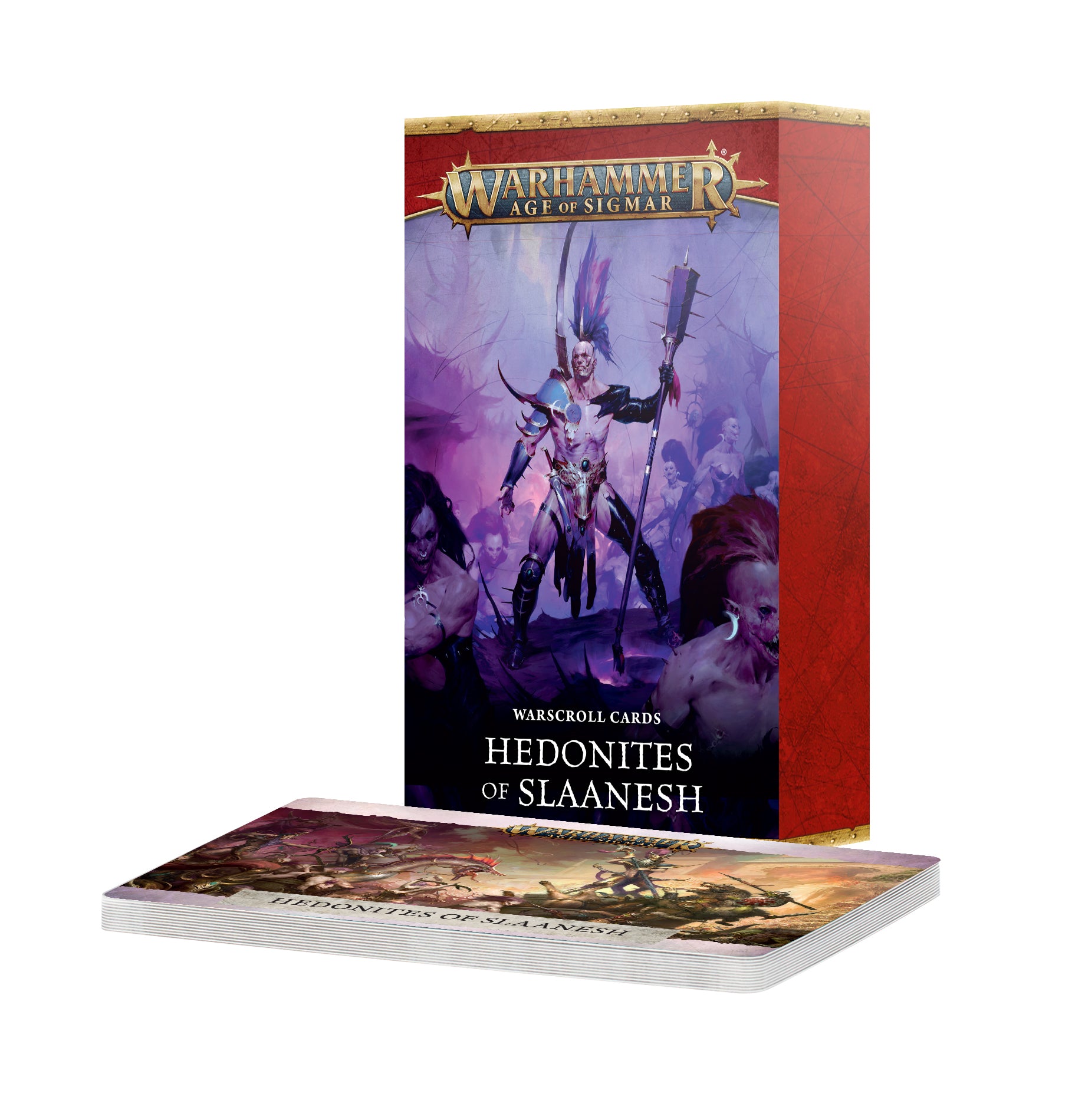 games workshop ws cards hedonites of slaanesh