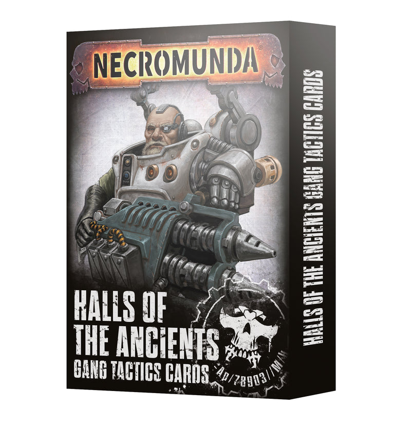 games workshop necromunda hallsancients tactics cards