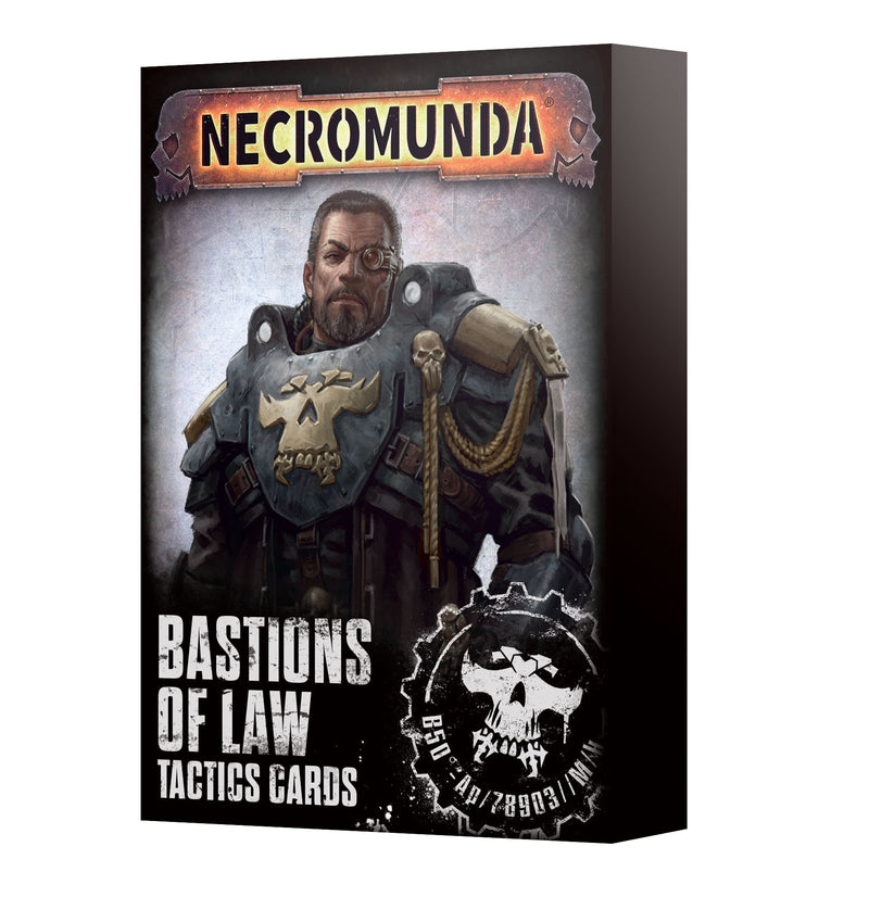 games workshop necromunda bastions of law tactics cards