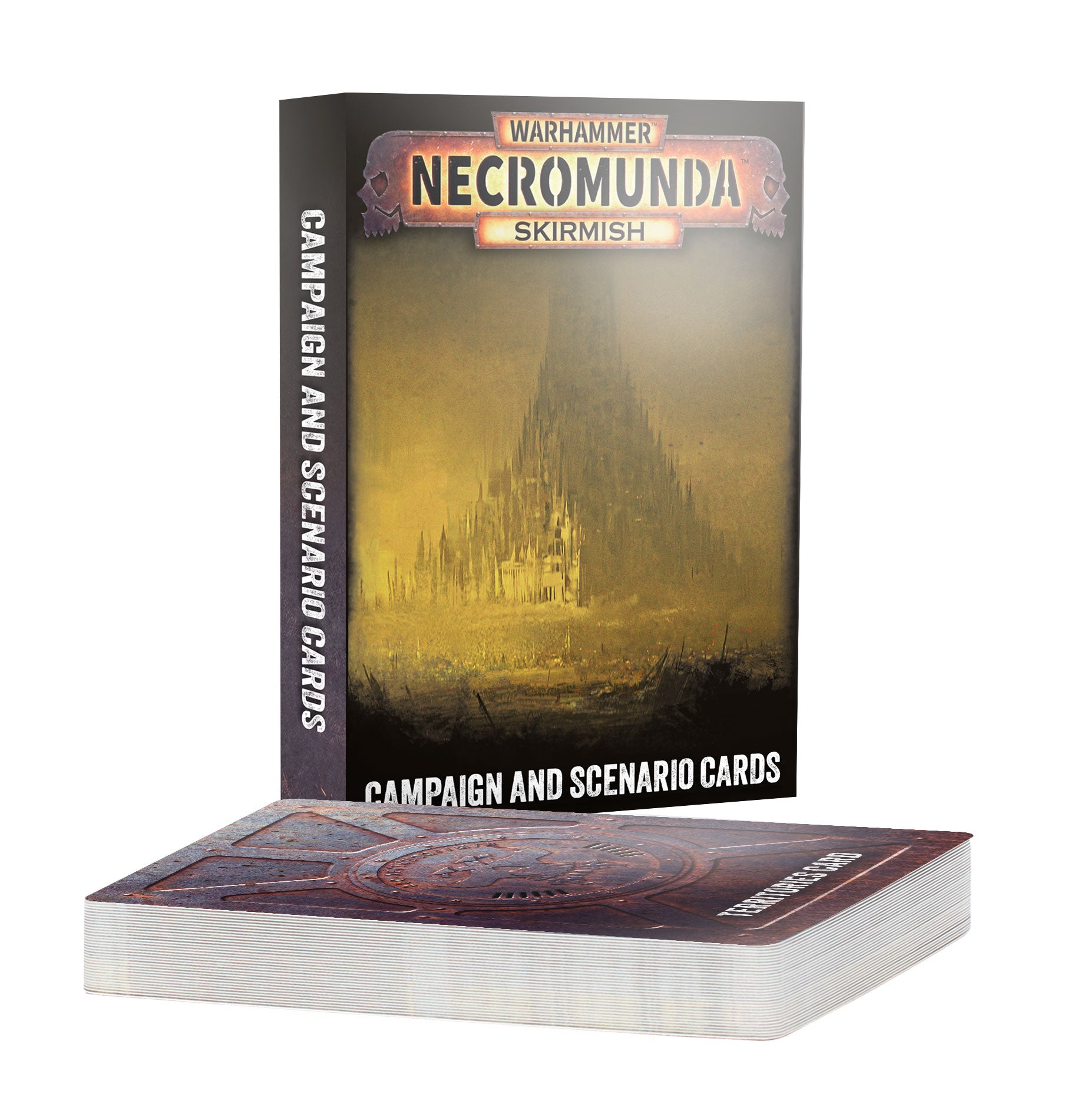 games workshop necromunda campaign and scenario cards