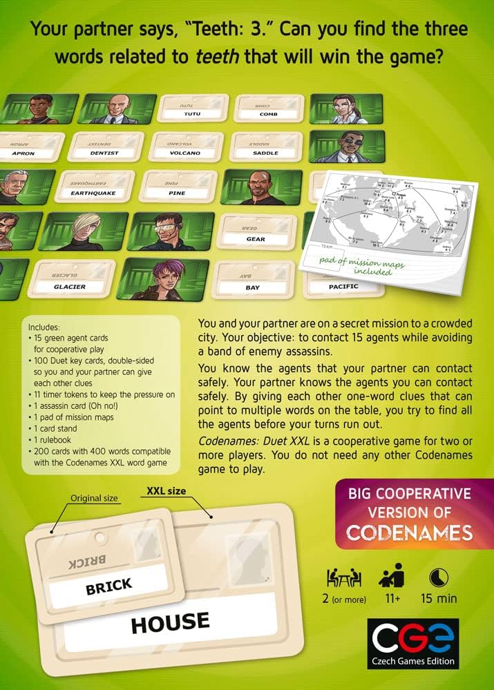 Codenames: Duet XXL