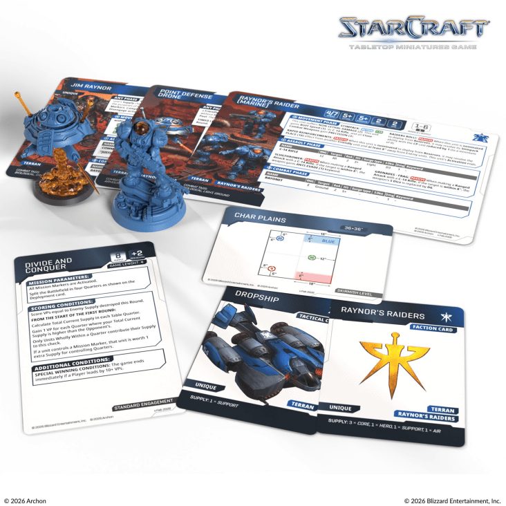 StarCraft: Terran - Jim Raynor & Point Defense Drone Hero Expansion Set