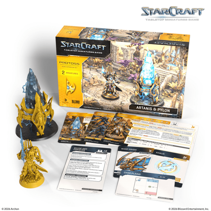 StarCraft: Protoss - Artanis & Pylon Hero Expansion Set