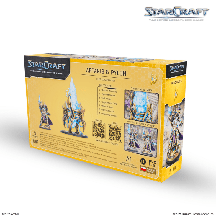 StarCraft: Protoss - Artanis & Pylon Hero Expansion Set