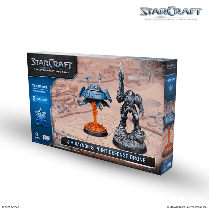 StarCraft: Terran - Jim Raynor & Point Defense Drone Hero Expansion Set