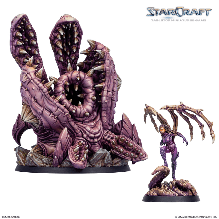 StarCraft: Zerg - Kerrigan & Omega Worm Hero Expansion Set