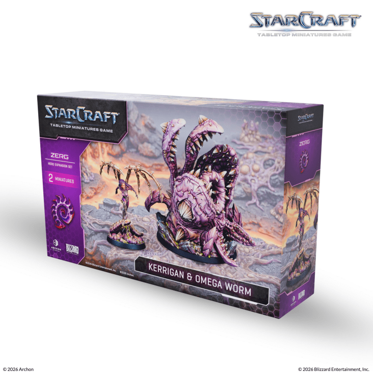 StarCraft: Zerg - Kerrigan & Omega Worm Hero Expansion Set