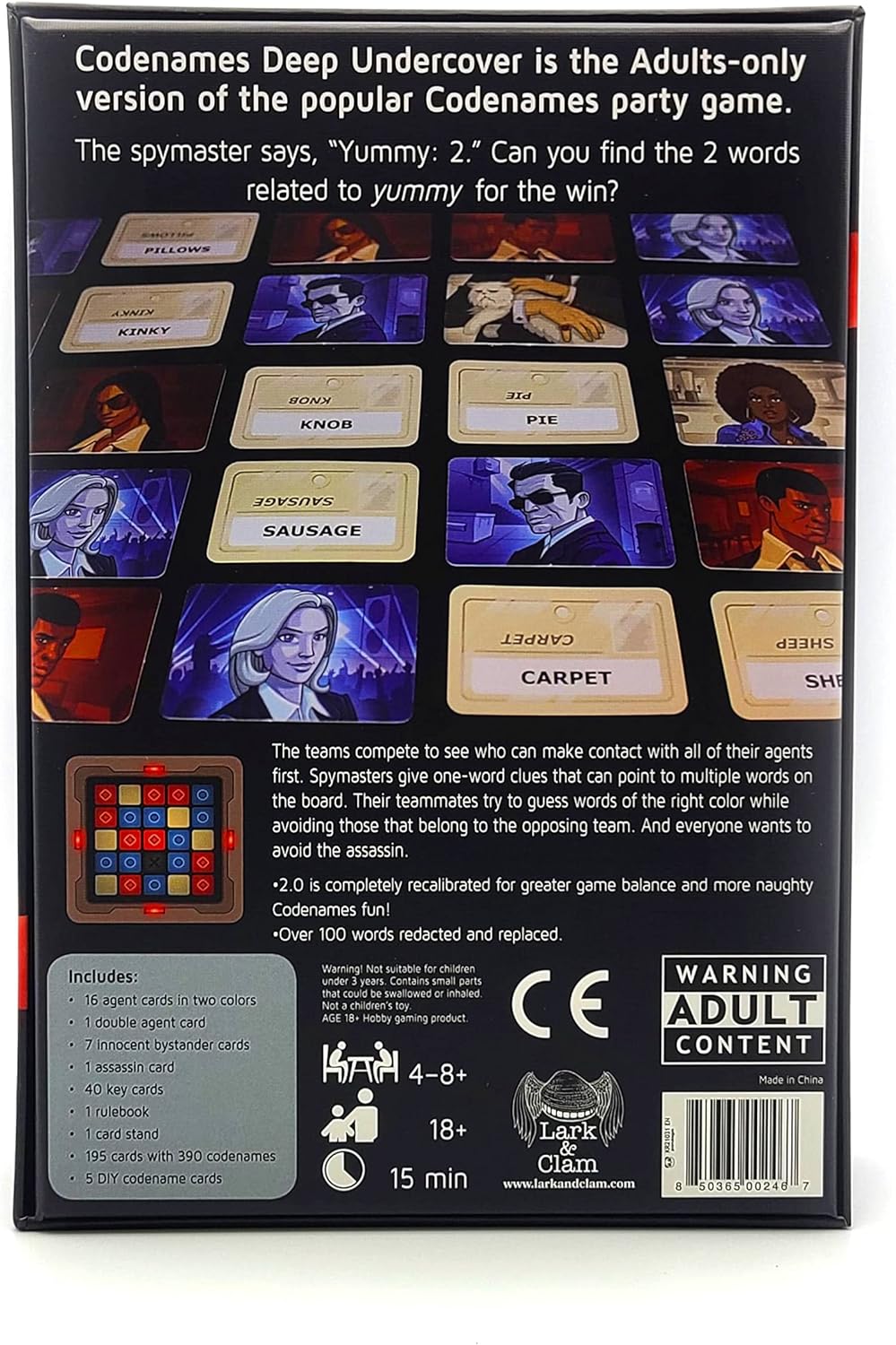 Codenames: Deep Undercover 2.0