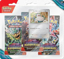 Pokemon Scarlet & Violet: Twilight Masquerade - 3-Pack Booster (Snorlax / Revavroom)