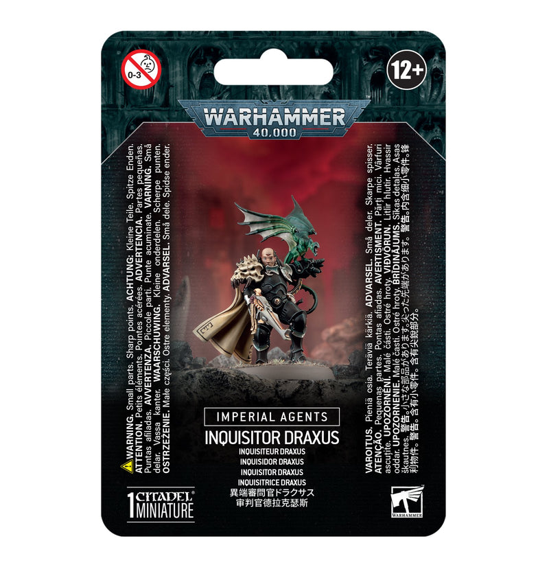 games workshop imperial agents inquisitor draxus