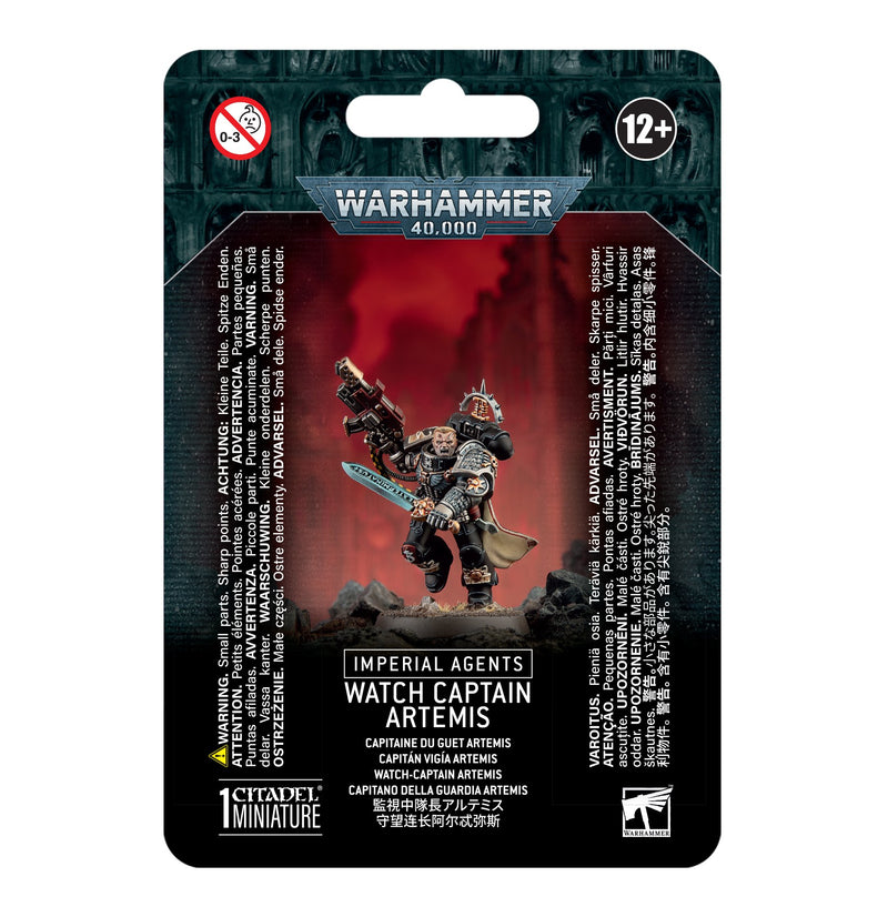 games workshop imp agents deathwatch captain artemis