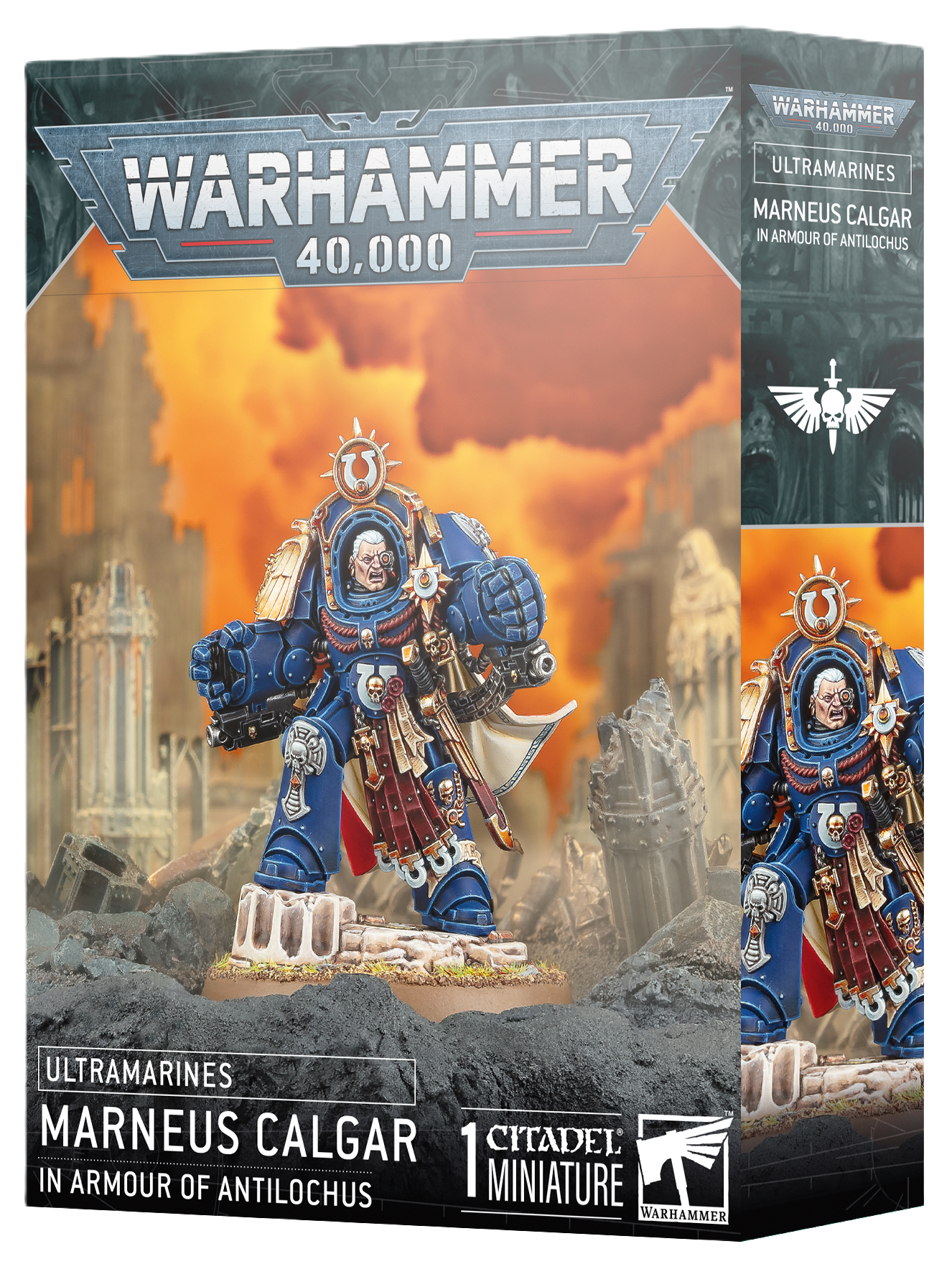 games workshop marneus calgar in armour of antilochus