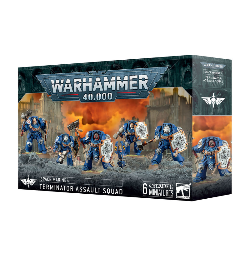 games workshop space marines terminator assault squad