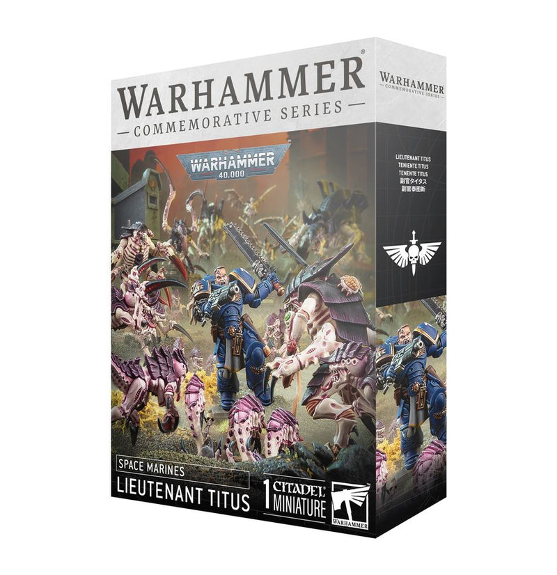 games workshop space marines lieutenant titus