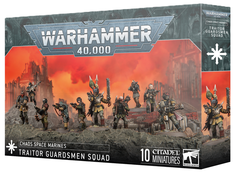 games workshop chaos smarines traitor guardsmen squad