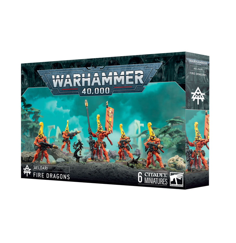 games workshop aeldari fire dragons