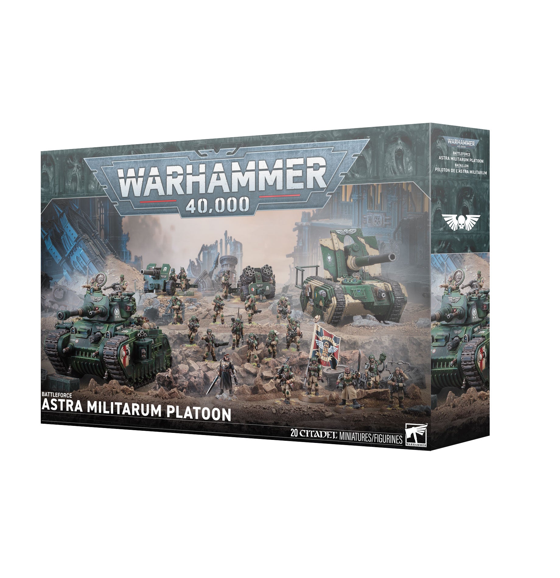 games workshop battleforce astra militarum platoon