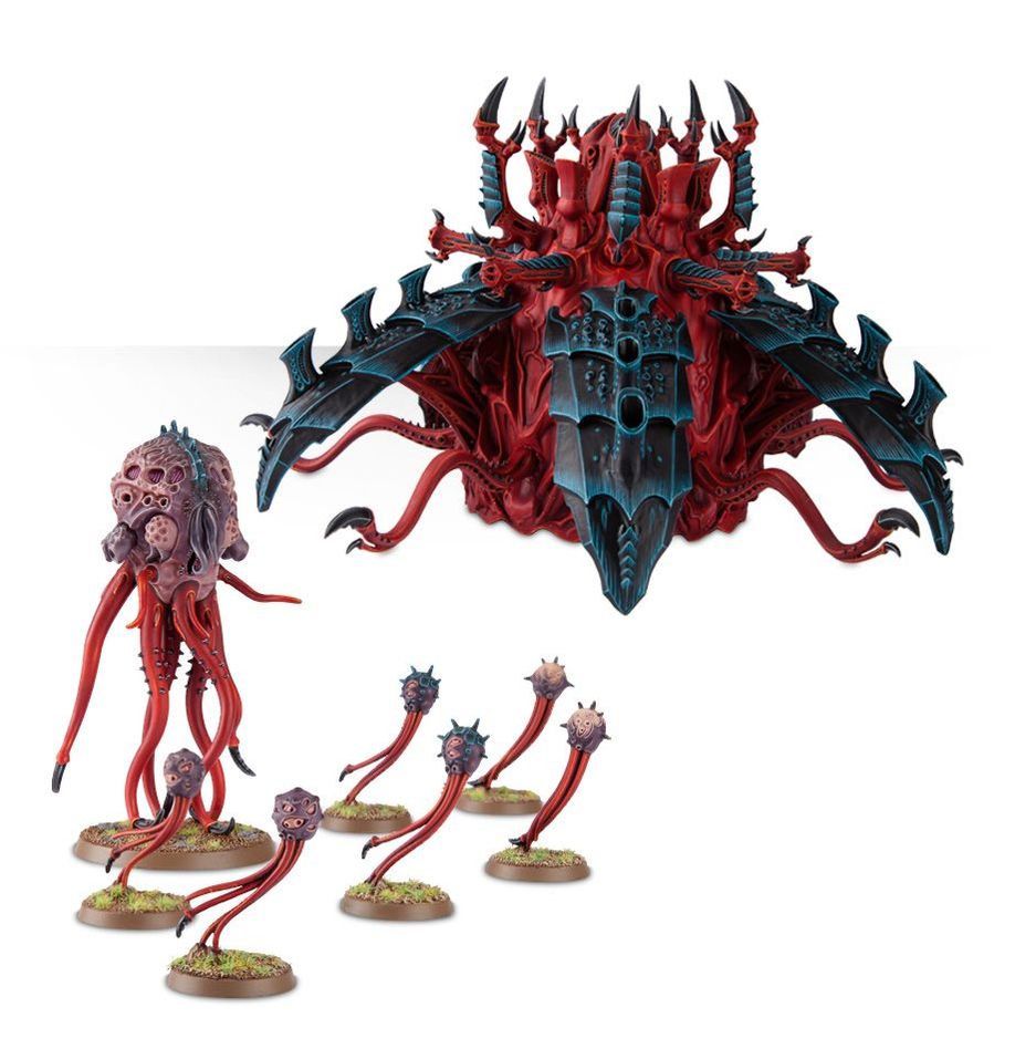 Tyranids: Tyrannocyte / Sporocyst and Mucolid Spore