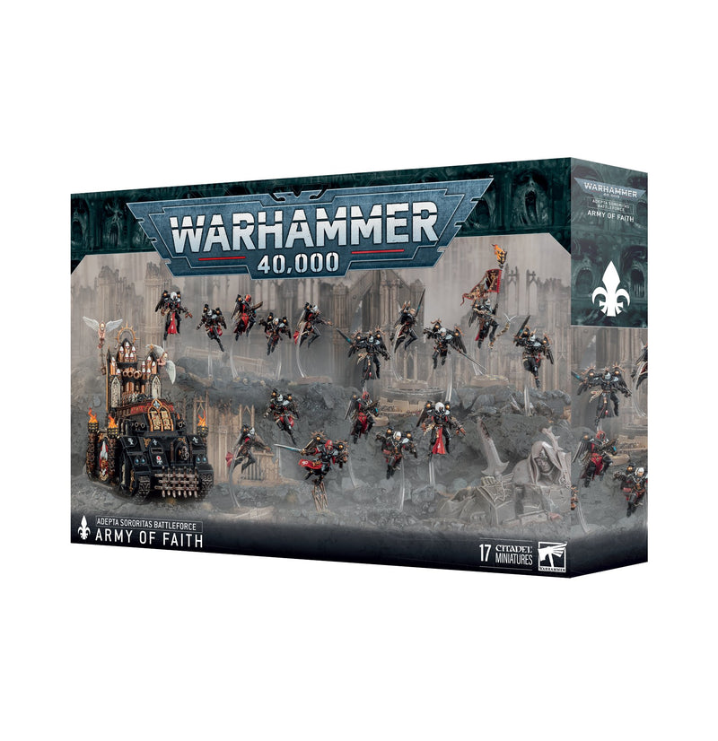 games workshop adepta sororitas army of faith