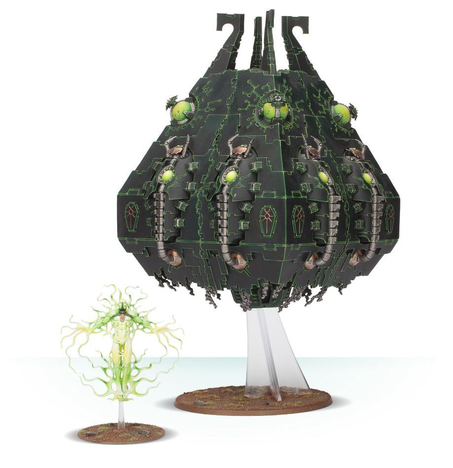 Necrons Tesseract Vault/Obelisk & Transcendent C'tan