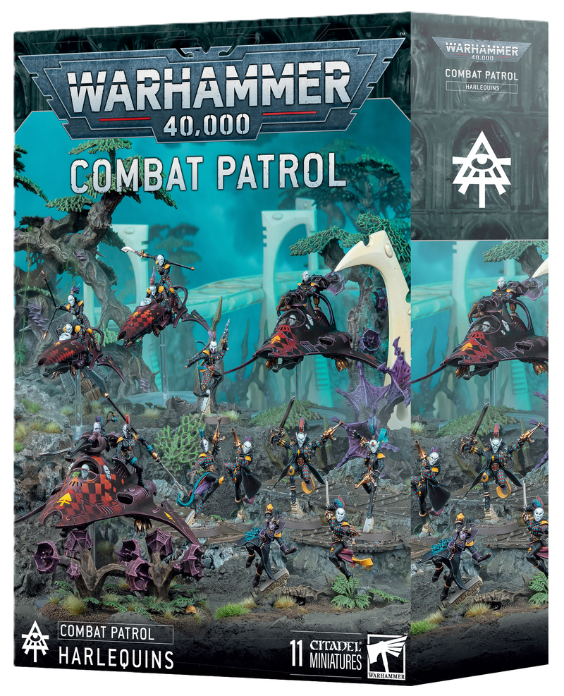 games workshop combat patrol harlequins