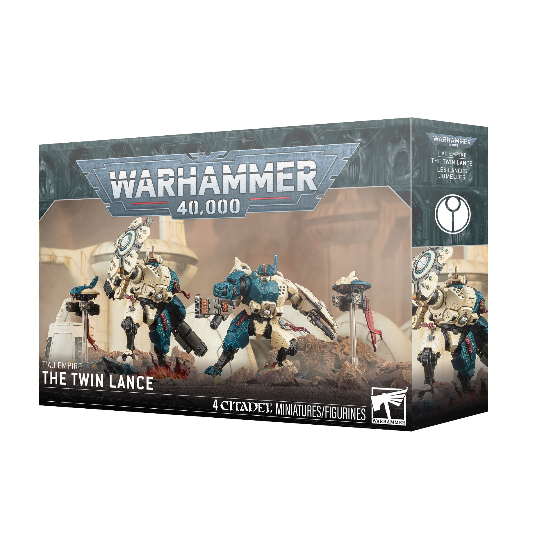 games workshop tau empire the twin lance