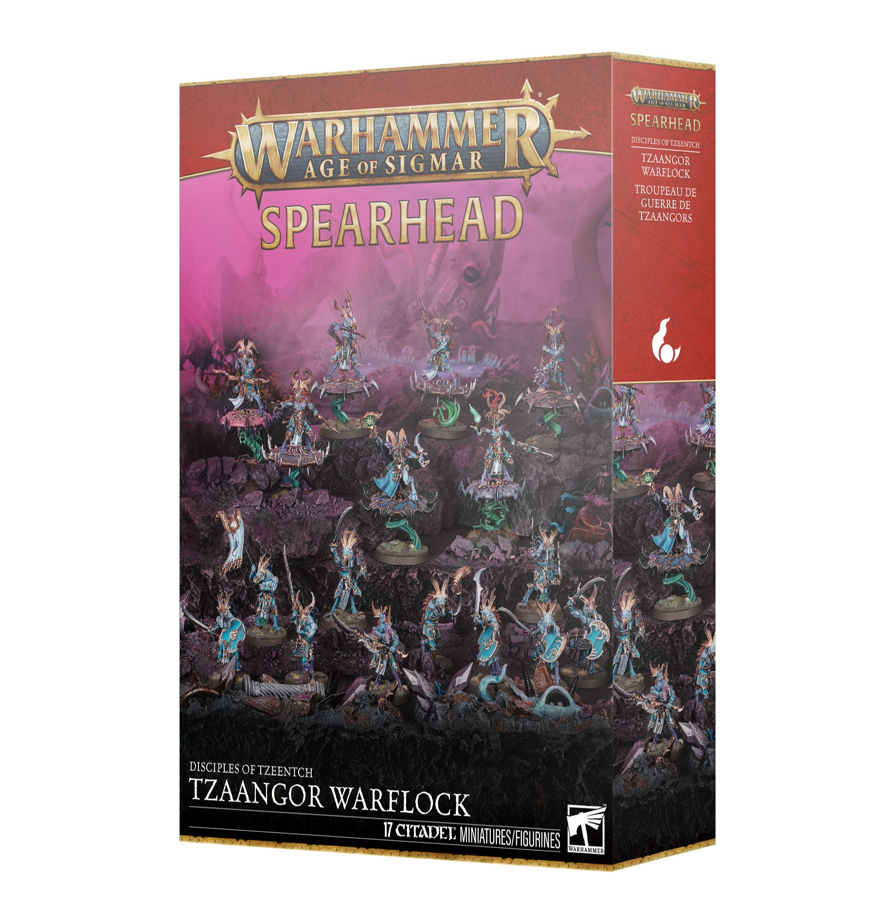 games workshop spearhead tzaangor warflock
